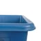 R&B Wire Products Poly Cube Truck, Blue, Polyethylene, Steel, 32 in L, 21.75 in W, 26.75 in H 4606B - alternate 2